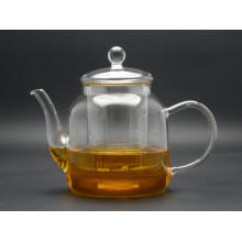 High Borosilicate Glass Tea Pot (GT007) , Simple Style Heat-Resisting Glass Tea Pot